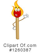 Matches Clipart #1260387 by Hit Toon