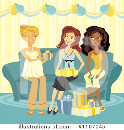 Party Clipart #1107045 by Amanda Kate