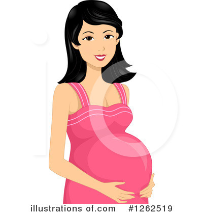 Pregnancy Clipart #1262519 by BNP Design Studio