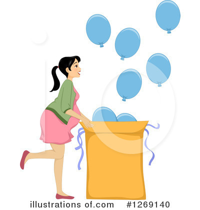 Party Balloons Clipart #1269140 by BNP Design Studio