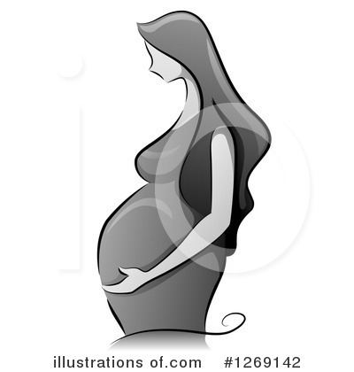 Pregnant Clipart #1269142 by BNP Design Studio