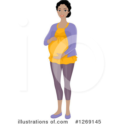 Pregnant Clipart #1269145 by BNP Design Studio