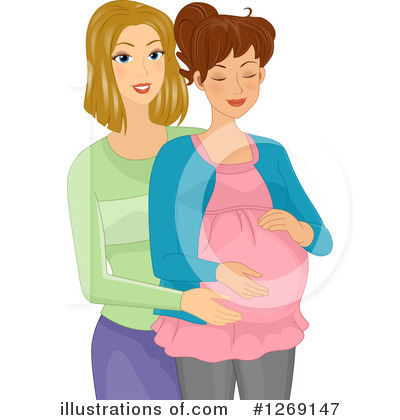 Pregnant Clipart #1269147 by BNP Design Studio