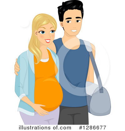 Royalty-Free (RF) Maternity Clipart Illustration by BNP Design Studio - Stock Sample #1286677