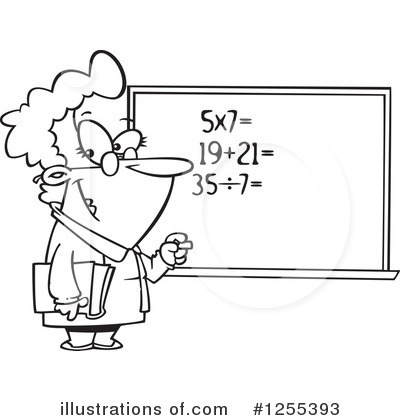 Royalty-Free (RF) Math Clipart Illustration by toonaday - Stock Sample #1255393