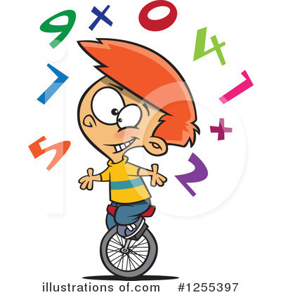 Math Clipart #1255397 by toonaday