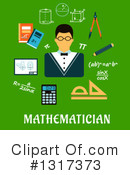 Math Clipart #1317373 by Vector Tradition SM