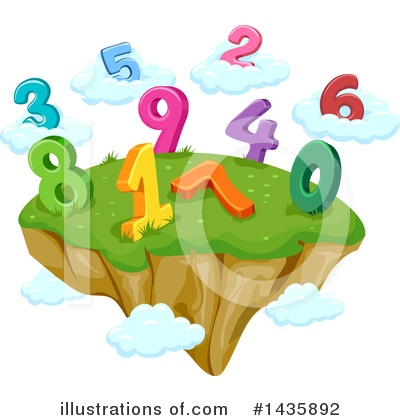 Floating Island Clipart #1435892 by BNP Design Studio