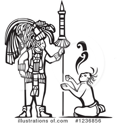 Royalty-Free (RF) Mayan Clipart Illustration by xunantunich - Stock Sample #1236856