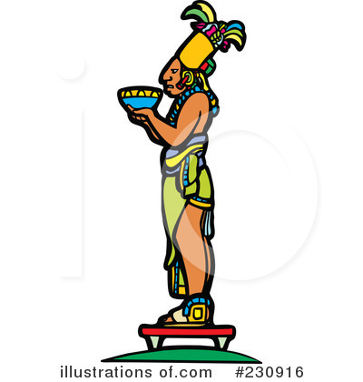 Royalty-Free (RF) Mayan Clipart Illustration by xunantunich - Stock Sample #230916
