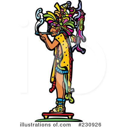 Royalty-Free (RF) Mayan Clipart Illustration by xunantunich - Stock Sample #230926