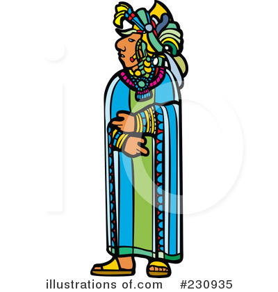 Royalty-Free (RF) Mayan Clipart Illustration by xunantunich - Stock Sample #230935
