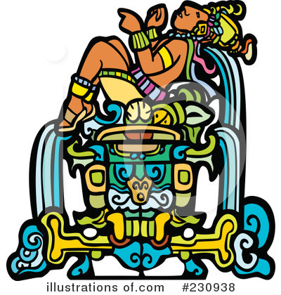 Royalty-Free (RF) Mayan Clipart Illustration by xunantunich - Stock Sample #230938