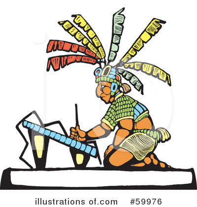 Royalty-Free (RF) Mayan Clipart Illustration by xunantunich - Stock Sample #59976