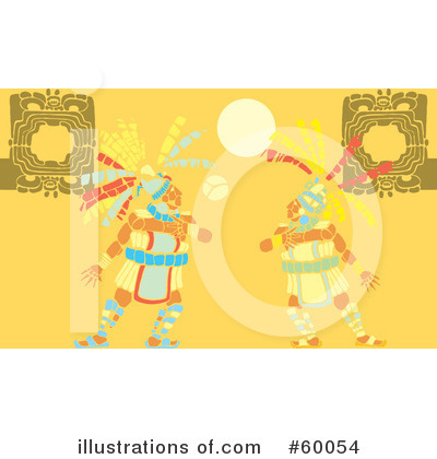 Royalty-Free (RF) Mayan Clipart Illustration by xunantunich - Stock Sample #60054