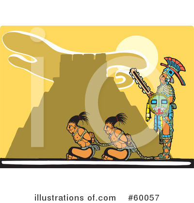Royalty-Free (RF) Mayan Clipart Illustration by xunantunich - Stock Sample #60057