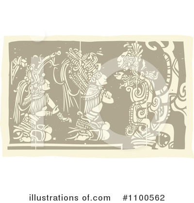 Mayan God Clipart #1100562 by xunantunich
