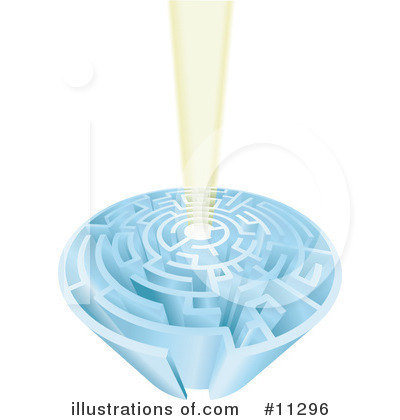 Royalty-Free (RF) Maze Clipart Illustration by AtStockIllustration - Stock Sample #11296