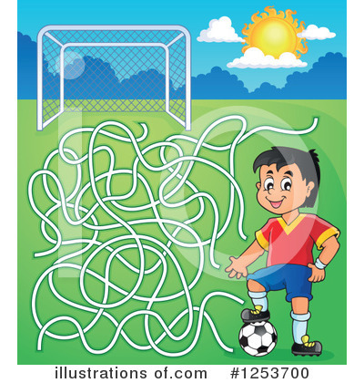 Soccer Clipart #1253700 by visekart