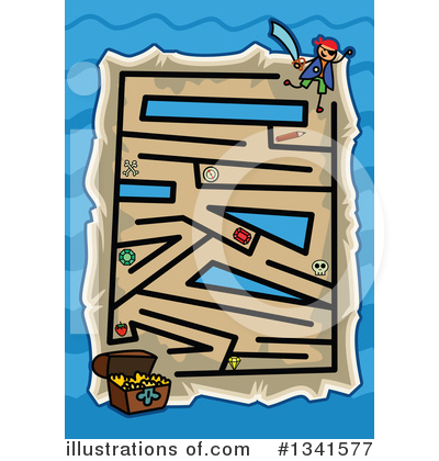 Royalty-Free (RF) Maze Clipart Illustration by Prawny - Stock Sample #1341577