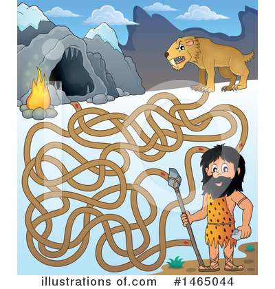 Royalty-Free (RF) Maze Clipart Illustration by visekart - Stock Sample #1465044