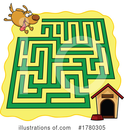 Maze Clipart #1780305 by Hit Toon