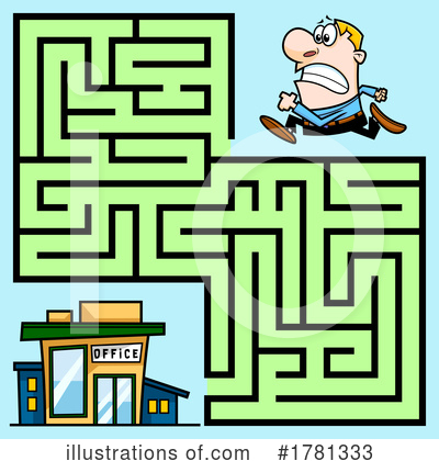Maze Clipart #1781333 by Hit Toon