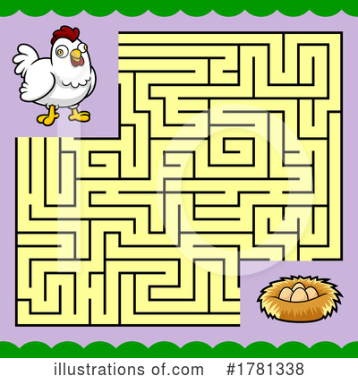 Maze Clipart #1781338 by Hit Toon