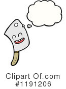 Meat Cleaver Clipart #1191206 by lineartestpilot