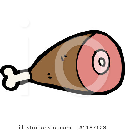 Royalty-Free (RF) Meat Clipart Illustration by lineartestpilot - Stock Sample #1187123
