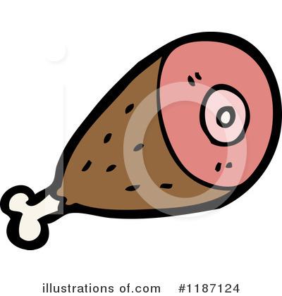 Royalty-Free (RF) Meat Clipart Illustration by lineartestpilot - Stock Sample #1187124