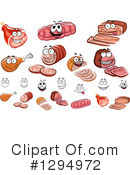 Meat Clipart #1294972 by Vector Tradition SM