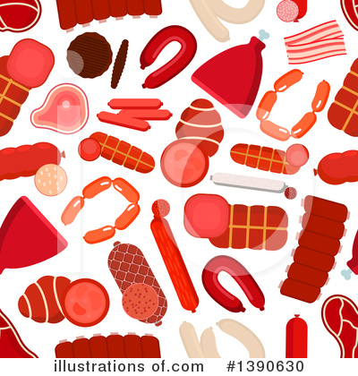 Royalty-Free (RF) Meat Clipart Illustration by Vector Tradition SM - Stock Sample #1390630