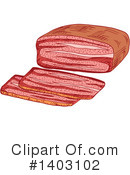 Meat Clipart #1403102 by Vector Tradition SM
