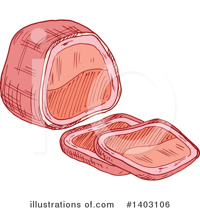 Ham Clipart #1403106 by Vector Tradition SM