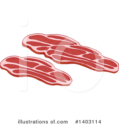 Steak Clipart #1403114 by Vector Tradition SM