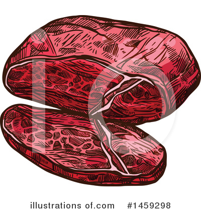 Royalty-Free (RF) Meat Clipart Illustration by Vector Tradition SM - Stock Sample #1459298
