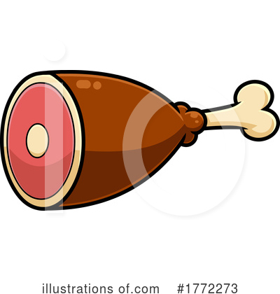 Royalty-Free (RF) Meat Clipart Illustration by Hit Toon - Stock Sample #1772273