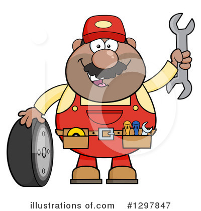 Wrench Clipart #1297847 by Hit Toon