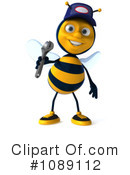Mechanic Bee Clipart #1089112 by Julos