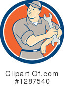 Mechanic Clipart #1287540 by patrimonio