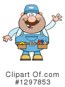 Mechanic Clipart #1297853 by Hit Toon