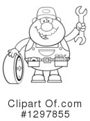Mechanic Clipart #1297855 by Hit Toon