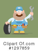 Mechanic Clipart #1297859 by Hit Toon