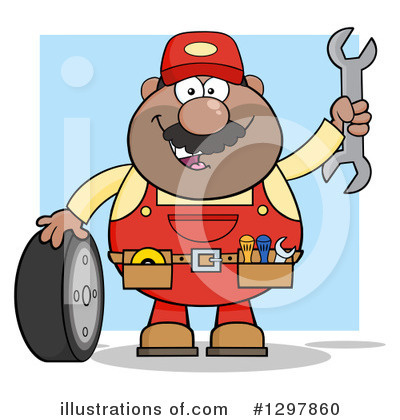 Wrench Clipart #1297860 by Hit Toon