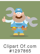 Mechanic Clipart #1297865 by Hit Toon