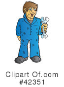 Mechanic Clipart #42351 by Snowy