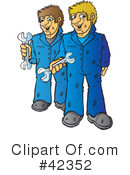 Mechanic Clipart #42352 by Snowy