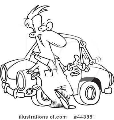 Royalty-Free (RF) Mechanic Clipart Illustration by toonaday - Stock Sample #443881