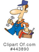 Mechanic Clipart #443890 by toonaday